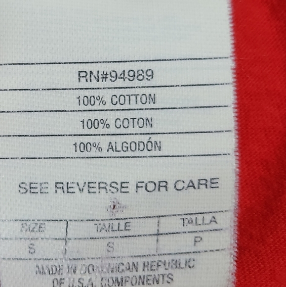 St Louis Cardinals Women's V-Neck T-Shirt Size Small - Picture 4 of 4